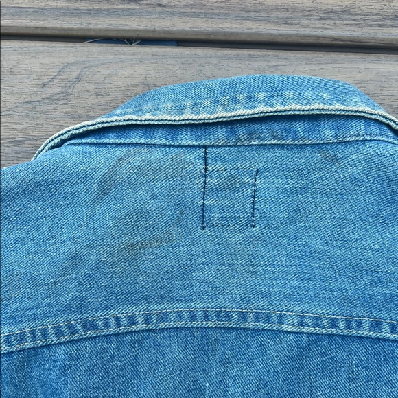 Vintage Lee Denim Trucker Jacket PATD 153438 Good Times! - Picture 12 of 14